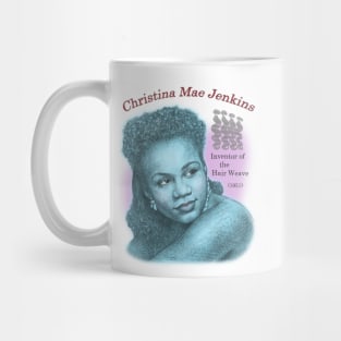 Christina Mae Jenkins, Inventor of the Hair Weave Mug